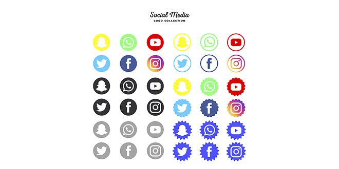 Social Media logotype collection