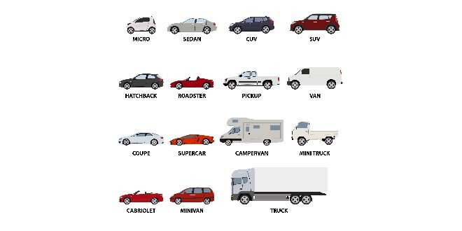 Transport vehicles collection Free Vector