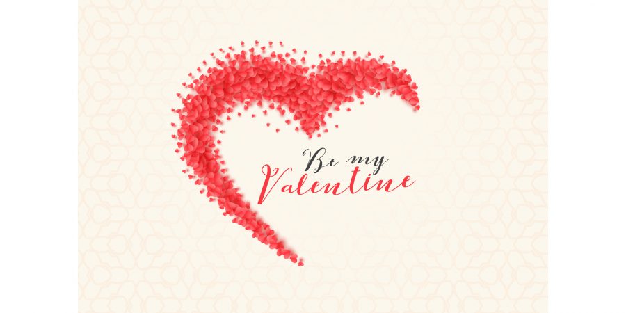 creative hearts background valentines day free vector