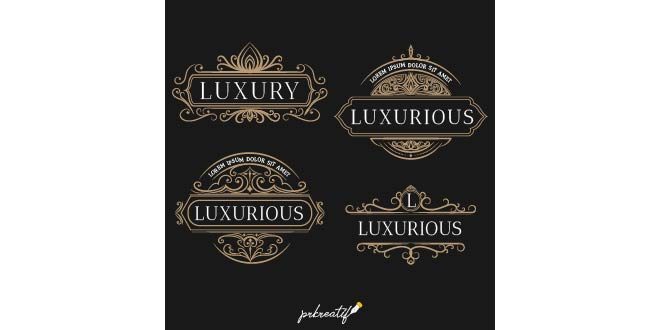 Labels collection in vintage style Free Vector