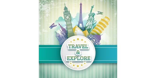 Travel and explore Free Vector