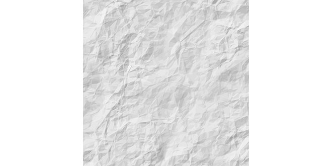 Wrinkled paper texture  Vector