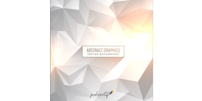 Abstract background low poly