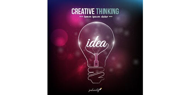 Creative thinking conceptual Vector