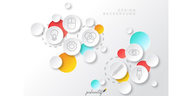 Design elements background Vector