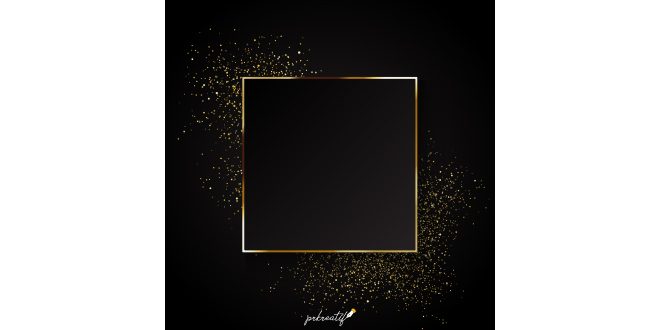 Elegant gold glitter background Vector