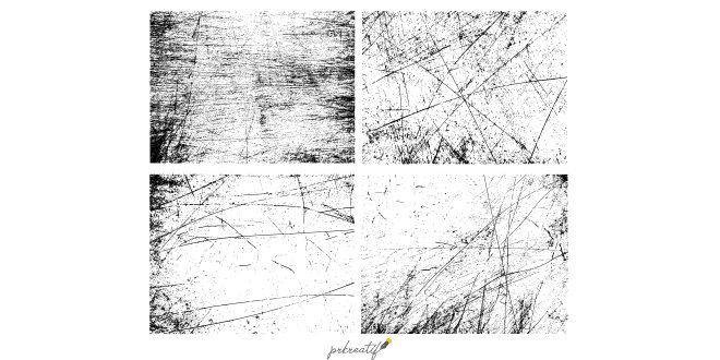 Grunge textures collection Vector