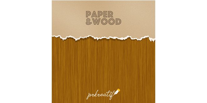 Paper and wood background Psd