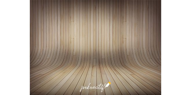 Realistic wood background Psd