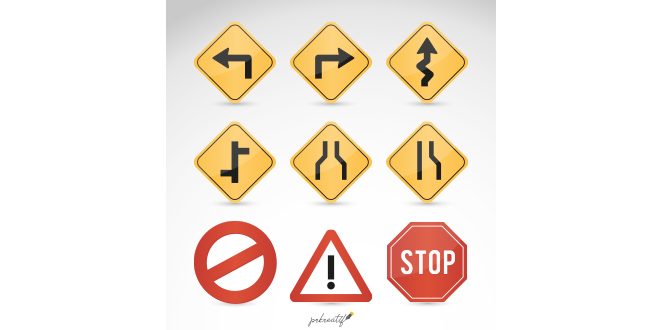 Road signs Vector