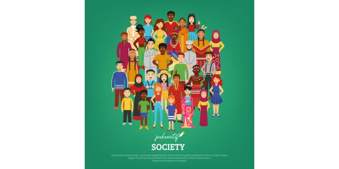 Society concept illustration Vector