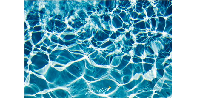 Swimming pool water textured background Free Photo